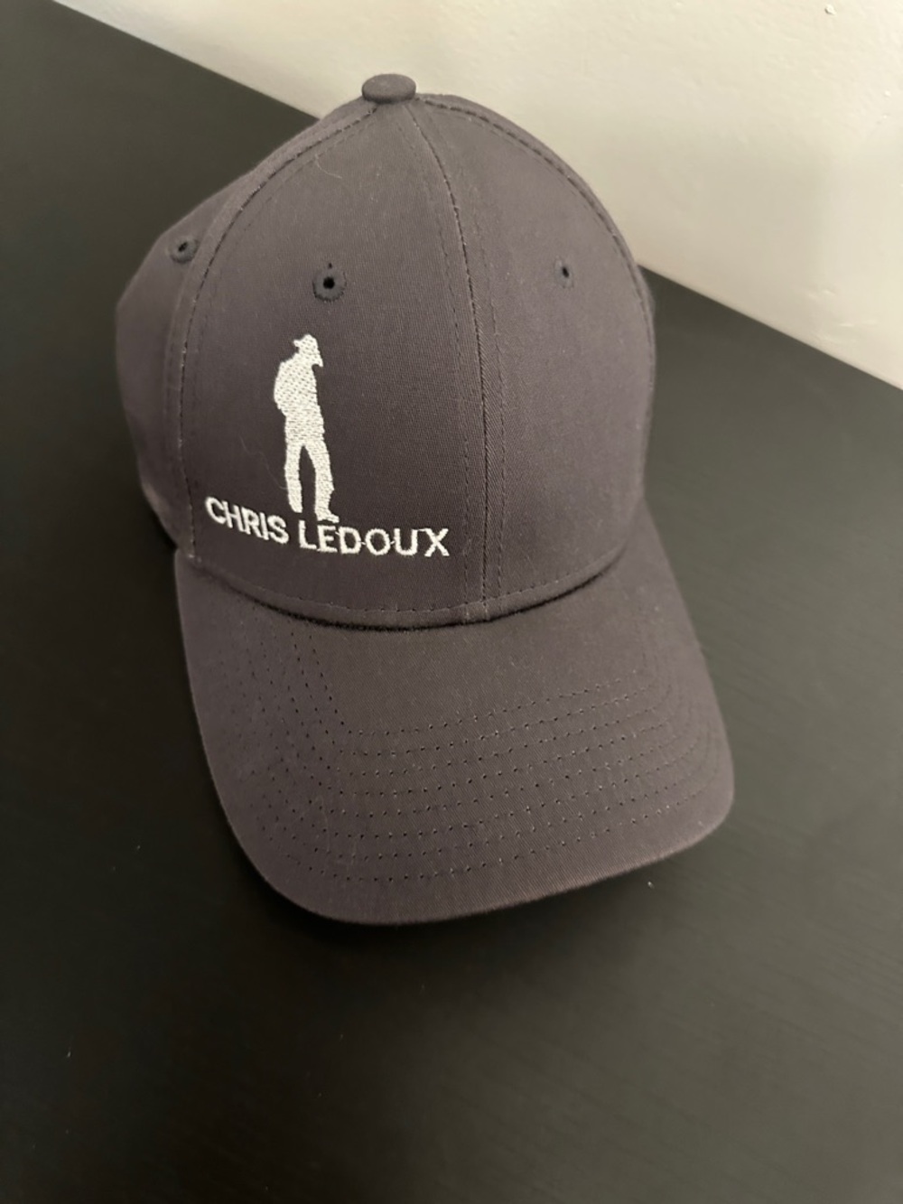 Chris Ledoux New Era 39 Thirty Baseball Cap - Gray and White Small/Medium